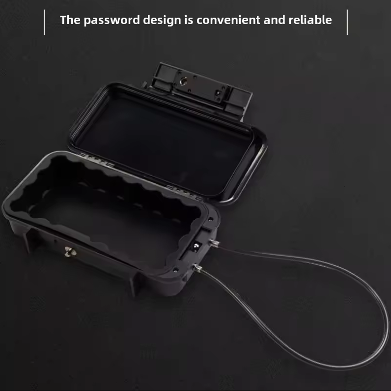 Gambar produk MOOL Kotak Brankas Travel Safe Box Password Lock 4 Digit 24x15x6cm - G13-5