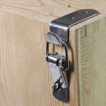 Taffware Kaitan Peti Grendel Koper Kabinet Spring Lock Loaded Buckle - A3