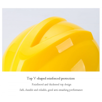 Proguard Helm Proyek Konstruksi K3 Safety Protective Cap V Shaped ABS - LM0449 Gambar produk Proguard Helm Proyek Konstruksi K3 Safety Protective Cap V Shaped ABS - LM0449