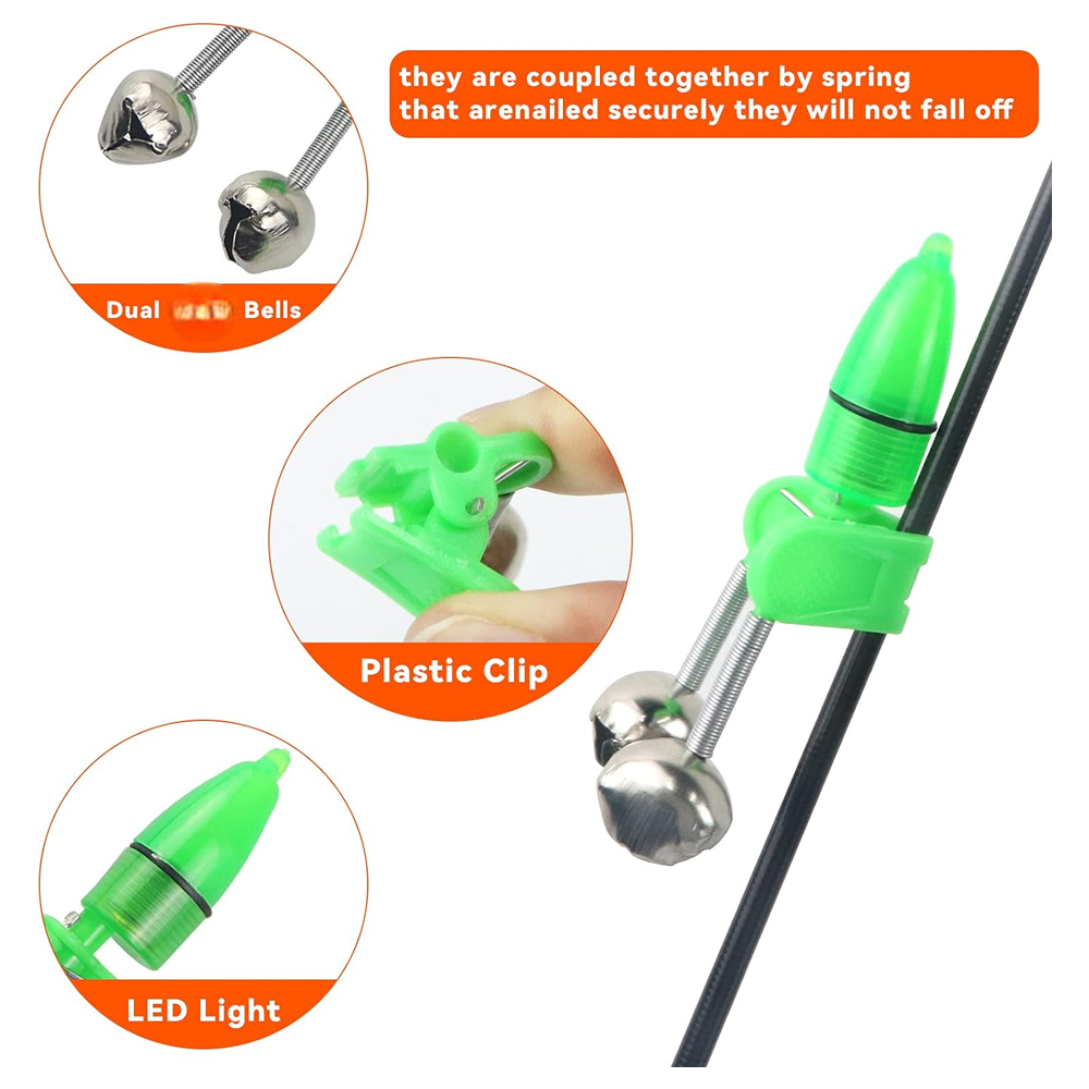 Gambar produk LUMOIS Lampu Pancing Joran Lonceng LED Luminous Fishing Bell - LM-10