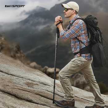 Gambar produk TaffSPORT Tongkat Hiking Telescopic Trekking Pole Aluminium 135cm - X-11