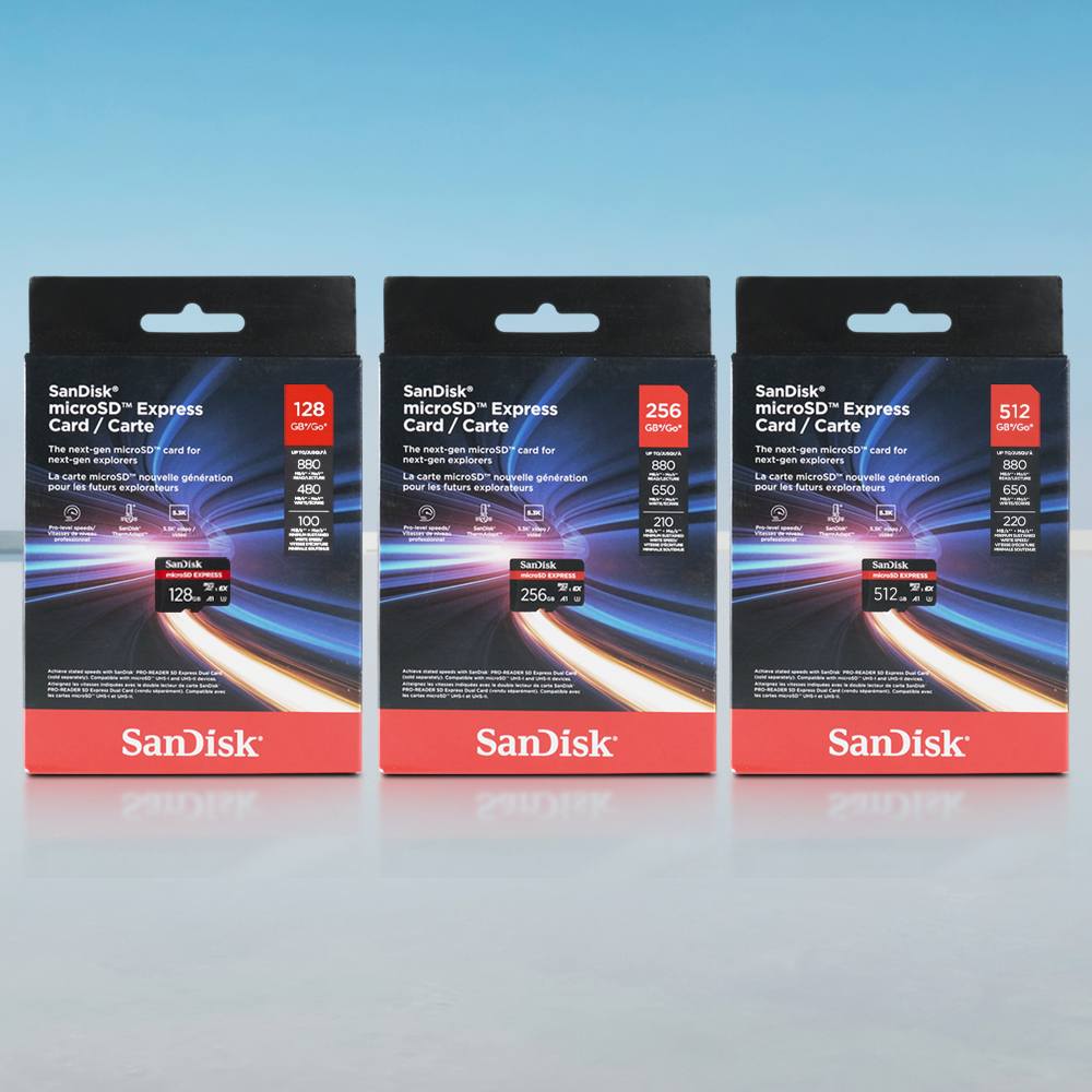 Gambar produk SanDisk microSD Express UHS-I Class 10 U3 880MB/s 512GB - SDSQXFN