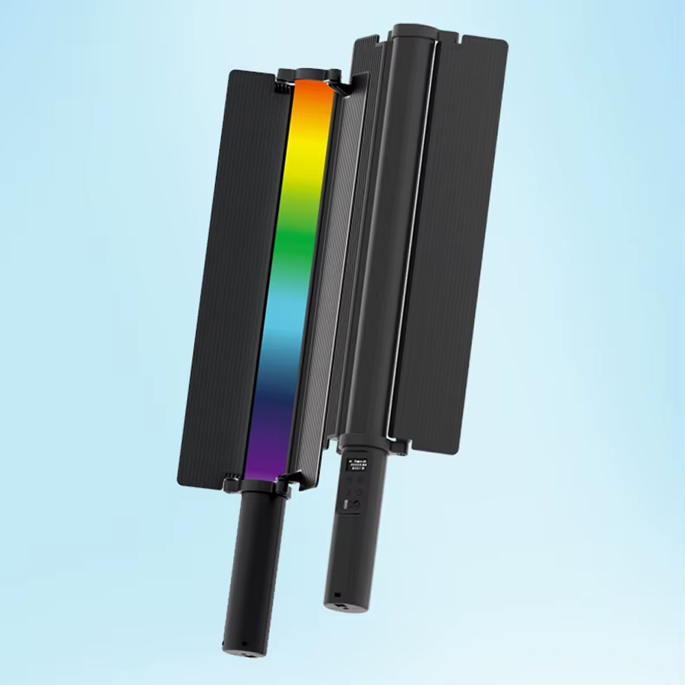 Gambar produk LIYADI Lampu Studio Tube Light RGBW 24 Mode OLED Display 5200mAh 24W - LP600 PRO