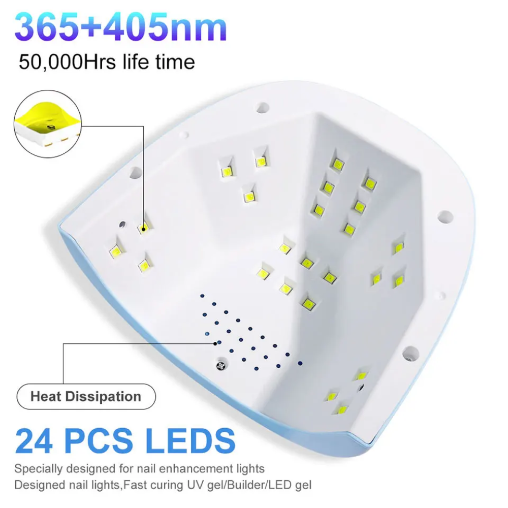 Gambar produk Limegirl Pengering Kutek UV Lamp Nail Dryer Sensor LCD Display - SUNS3