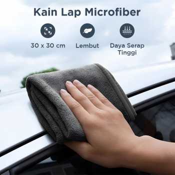 SHUMAI Kain Lap Microfiber Mobil Cleaning Towel Soft High Absorption - SH3