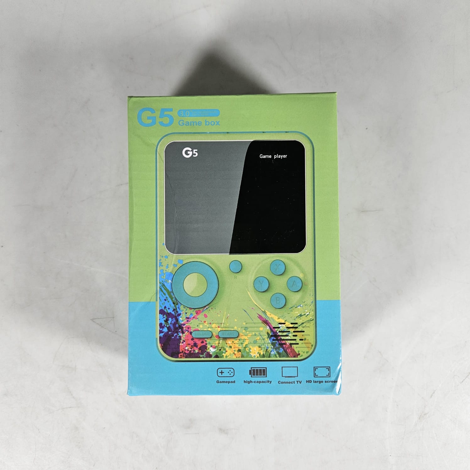 Gambar produk GGS Retro Portable Handheld Console 500 Game 2.4 Inch 128MB RAM - G5