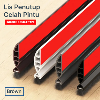Gambar produk TIFAII Lis Penutup Celah Pintu Penghalang Debu Door Bottom Seal 93cm - T930