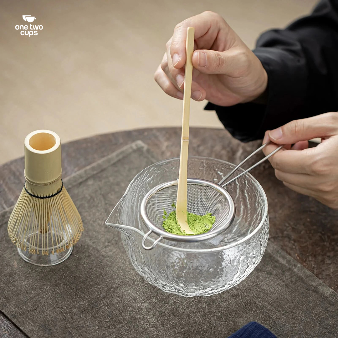 Gambar produk One Two Cups Mangkuk Teh Chawan Kaca Japanese Matcha Bowl 500ml - W5ML