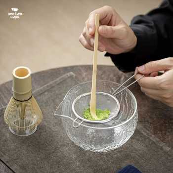Gambar produk One Two Cups Mangkuk Teh Chawan Kaca Japanese Matcha Bowl 500ml - W5ML