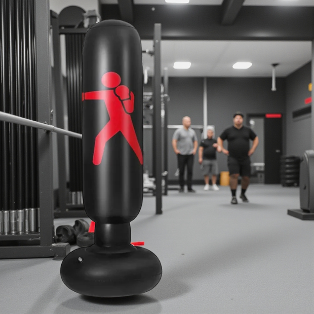 Gambar produk PUNCH Vertical Punching Bag Inflatable Classic Samsak Tinju 1.6M - PC-16