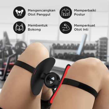 Gambar produk ALLENO Hip Trainer Alat Fitness Senam Kegel Anti Slip Leg Clipper - AL-16