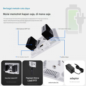 Gambar produk LIYADI Lampu Fotografi LED Portabel RGB Panel Light 100W 9900K - P100C