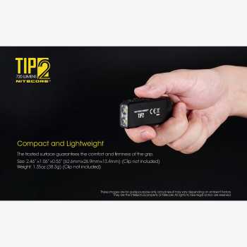 Gambar produk NITECORE Senter LED USB Rechargeable CREE XP-G3 S3 720 Lumens - TIP2
