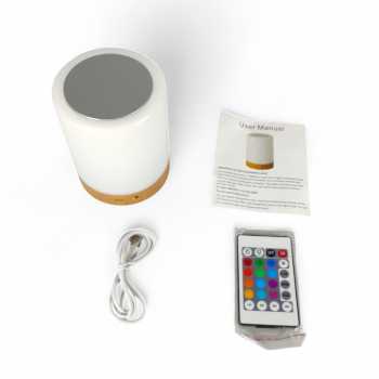 Gambar produk Lampu Tidur LED Touch Light RGB USB Rechargeable 1500mAh 5V 3W - F8-1