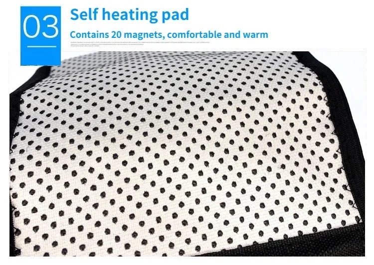 Gambar produk YUE Alat Pijat Sabuk Terapi Panas Pinggang Self Heating Lumbar Support XL - NJR-641