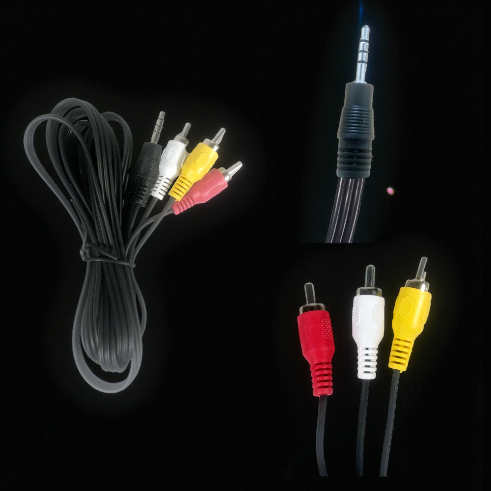 Gambar produk Nongbo Kabel Audio Video 3.5mm to RCA 1.5M - NB114