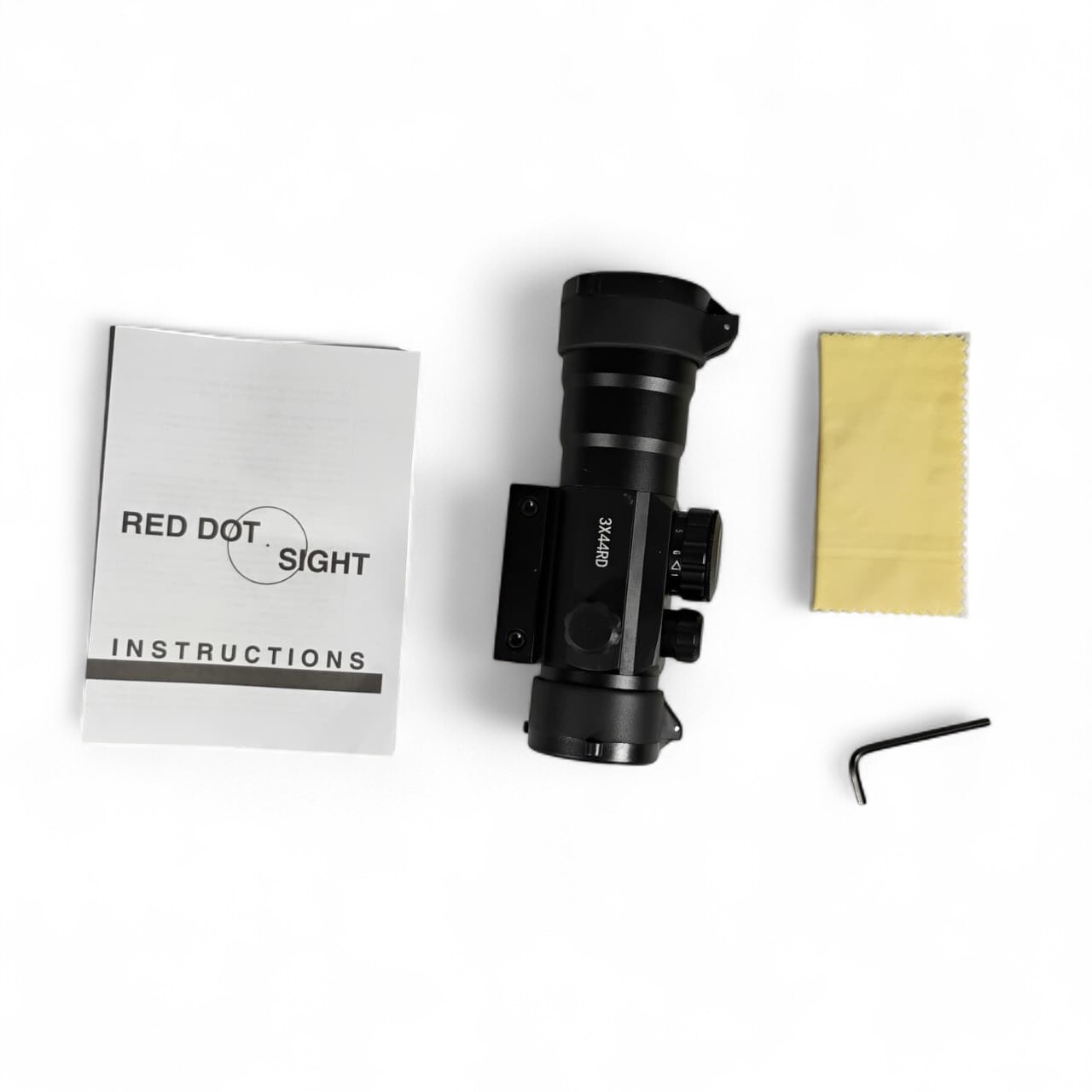 Bushnell Red Green Dot Laser Gun Optical Sight Mount Rifle 3x44 - 3X44RD Gambar produk Bushnell Red Green Dot Laser Gun Optical Sight Mount Rifle 3x44 - 3X44RD