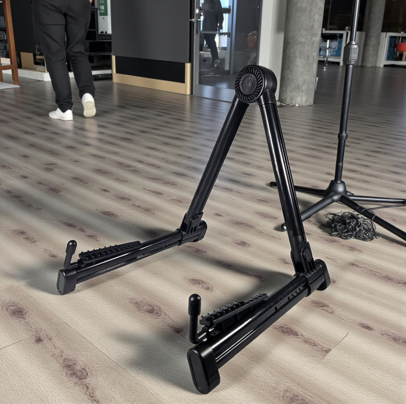 Gambar produk TaffSTUDIO Stand Gitar Lipat Portable Foldable Guitar Akustik Holder - GT223