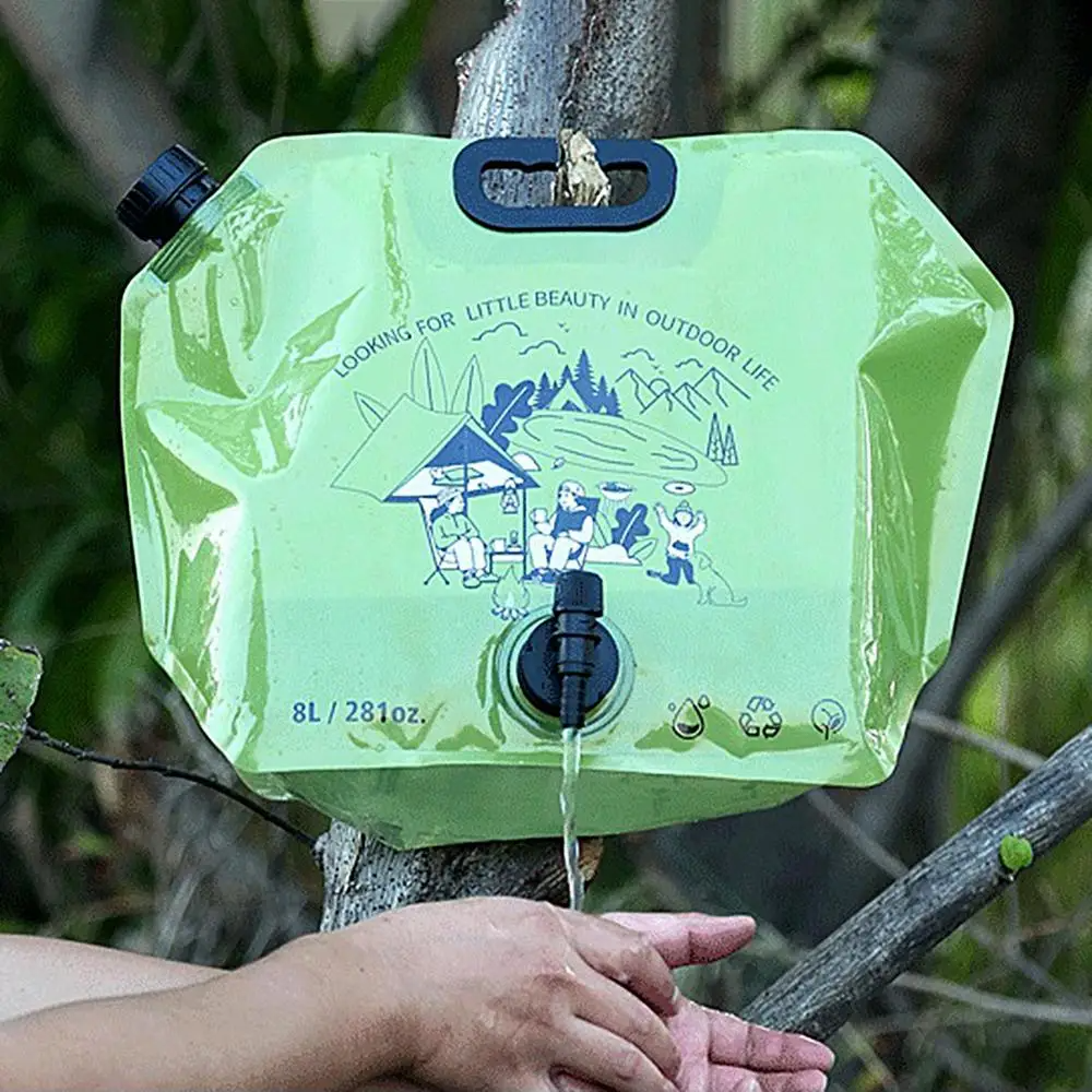 Gambar produk WATORU Kantong Air Minum Lipat Multifungsi Portable Water Bag 8L - W8000