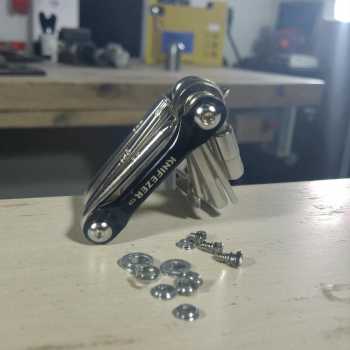 Gambar produk KNIFEZER Obeng Set Multitool Reparasi Sepeda Swiss Army EDC 11in1 - T25