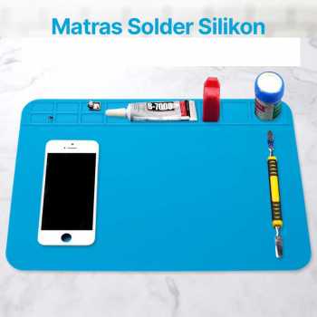 DUETECH Alas Matras Solder Silikon Soldering Mat Heat Resistant - DFUT001