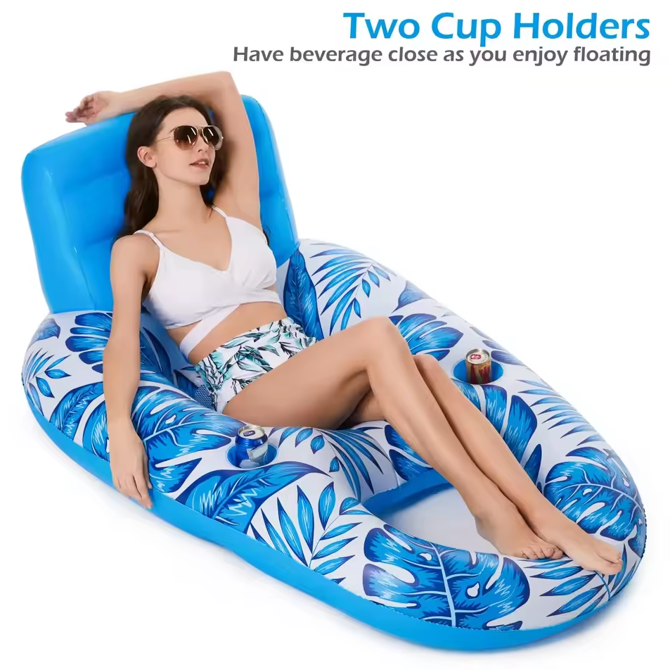 Gambar produk Gowinbaby Pelampung Renang Dewasa Inflatable Floating Chair 165x85cm - TWO2