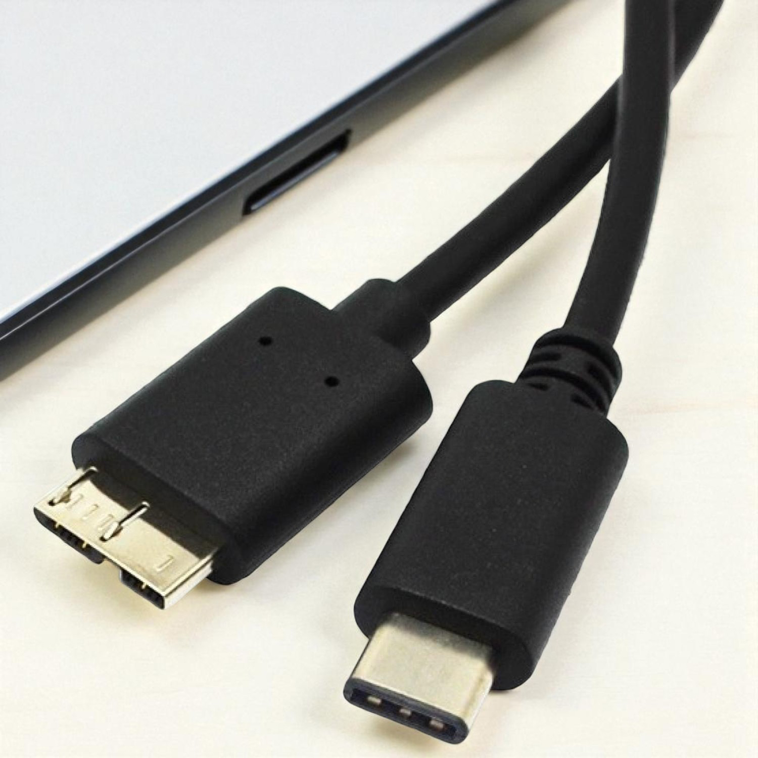 Gambar produk ROBOTSKY Kabel USB Type C to USB 3.0 Micro B HDD Data Cable 1M - SGC10
