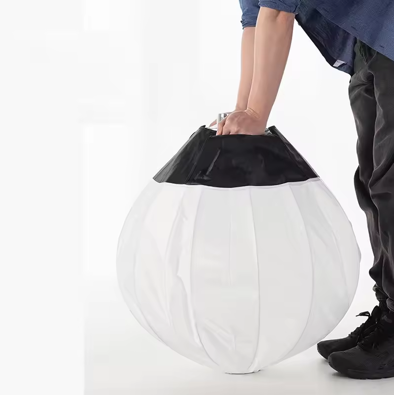 BSIDE Softbox Parabolik Lentera Reflector Lighting Bowens Mount 65cm - BS06 Gambar produk BSIDE Softbox Parabolik Lentera Reflector Lighting Bowens Mount 65cm - BS06