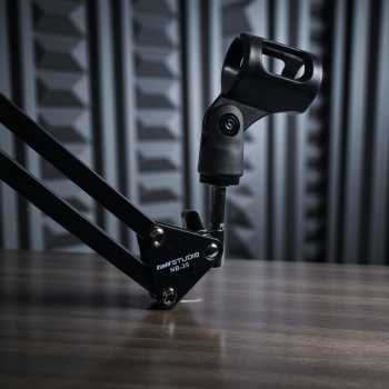 Gambar produk TaffSTUDIO Boom Arm Stand Suspensi Mikrofon Scissor Desk Clamp - NB-35