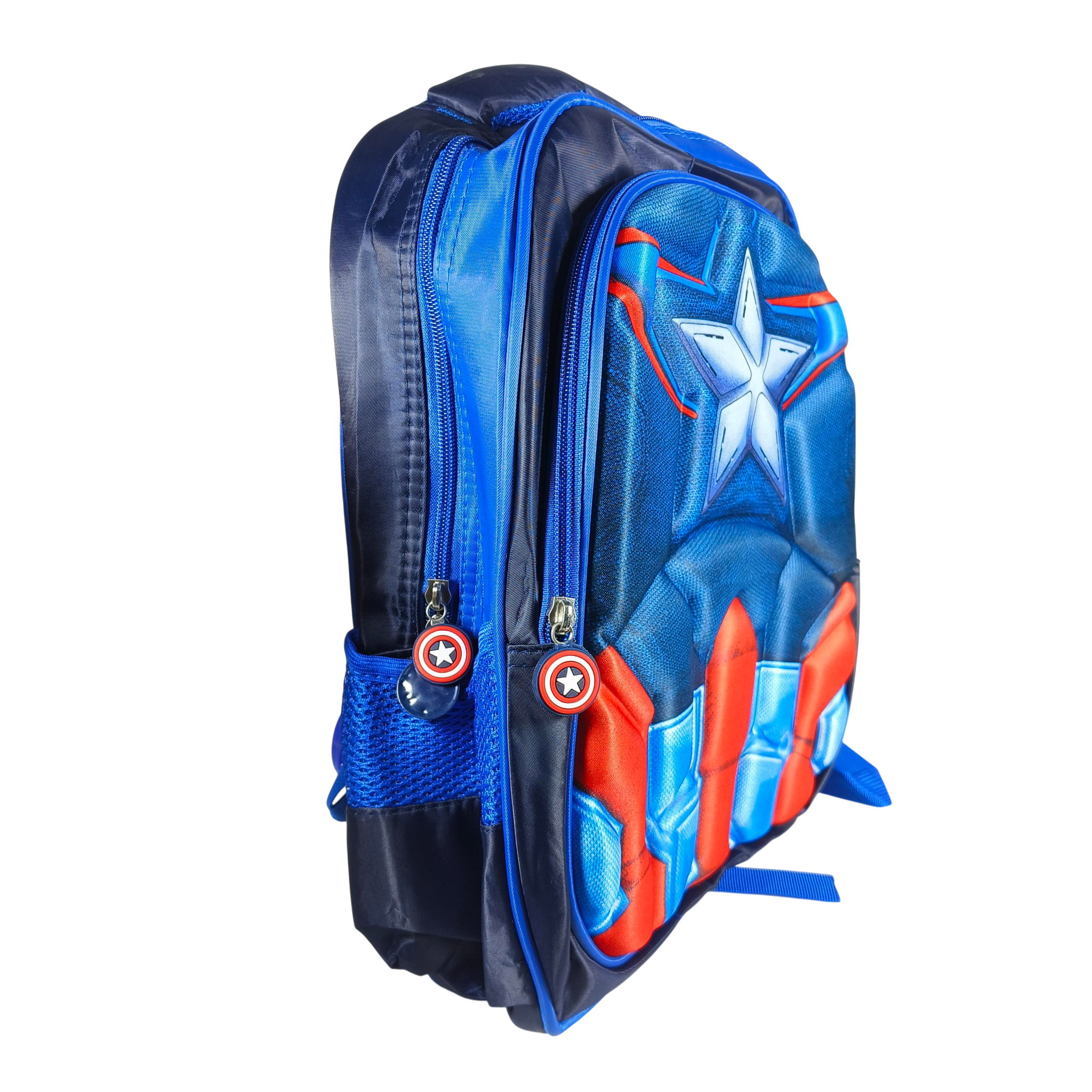 JINMA HONGJIA Tas Sekolah Anak Karakter Kartun Captain America S - KKH001 Gambar produk JINMA HONGJIA Tas Sekolah Anak Karakter Kartun Captain America S - KKH001