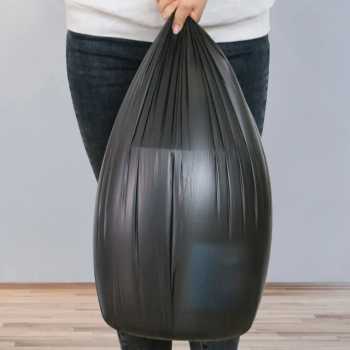 Gambar produk TRASU Kantong Plastik Sampah Disposable Trash Bag 45x55cm 100 PCS - TR-45