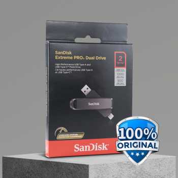 SanDisk Extreme PRO USB Dual Drive Up to 1000MB/s USB Type-C USB3.2 - SDDDE1