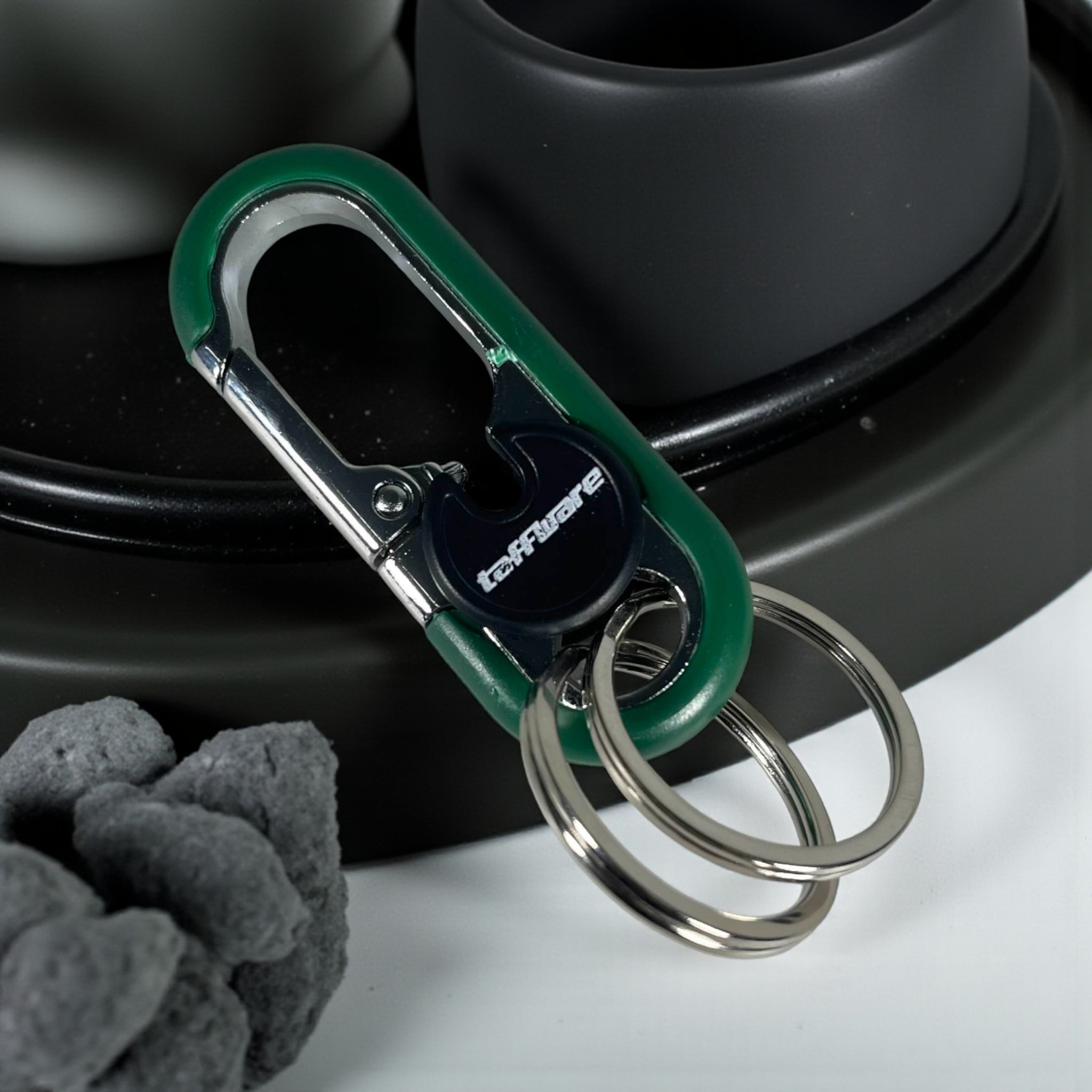 Gambar produk Taffware Gantungan Kunci Carabiner Keychain Clip Stainless Steel - A3746