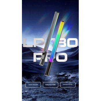 Gambar produk LIYADI Lampu Fotografi LED Portabel RGB Tube Light 10W 9900K - LP430 PRO
