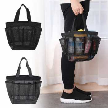 Umidaa Handheld Large Mesh Beach Multifunction Nylon Tote Bag - INU163
