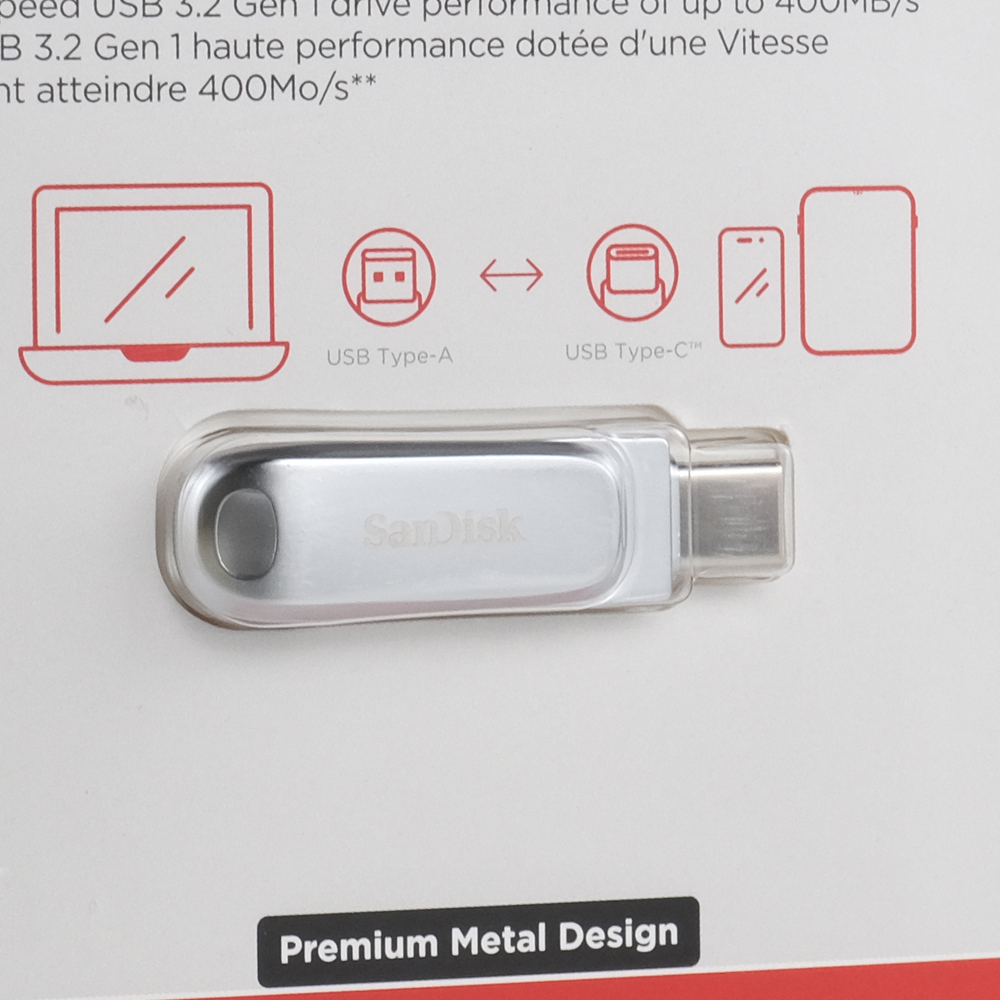 Gambar produk SanDisk Ultra Dual Drive Luxe USB Type C 3.1/3.2 Gen 1 64GB - SDDDC4