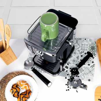 Gambar produk Trieste Mesin Kopi Espresso Coffee Frothing 20 Bar 1050W 1.5L - CM3120