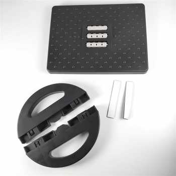 Gambar produk OTTOMAN Pijakan Kaki Meja Portability Foot Rest With Massage Rollers - OT1