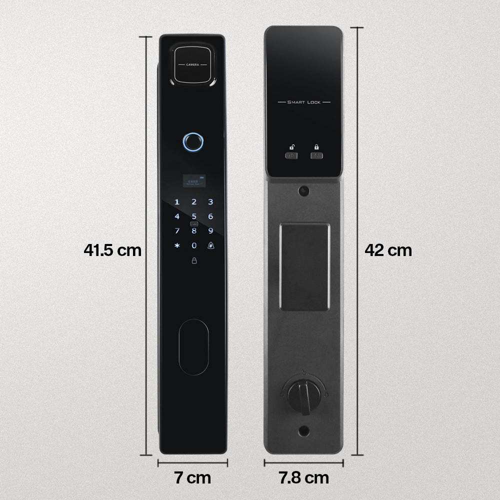 Gambar produk Joneytech Smart Door Lock Fingerprint Password Card Key - B01JC