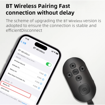 INBEX Remot Selfie Kamera Smartphone Shutter 7 Buttons Bluetooth 5.0 - AY05 Gambar produk INBEX Remot Selfie Kamera Smartphone Shutter 7 Buttons Bluetooth 5.0 - AY05