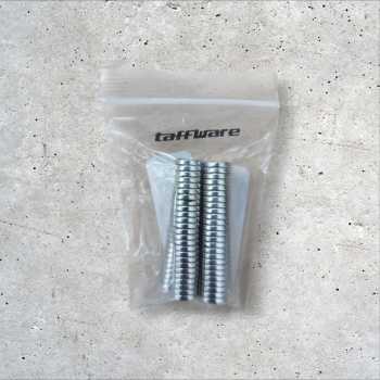 Gambar produk Taffware Magnet Bulat Powerful Neodymium NdFeB N25 8x1.7mm 100 PCS - YN35