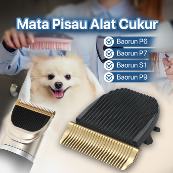 Mata Pisau Cukur Hewan Pet Clipper Stainless for Baorun P6 P7 S1 P9 - CP44