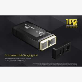 Gambar produk NITECORE Senter LED USB Rechargeable CREE XP-G3 S3 720 Lumens - TIP2