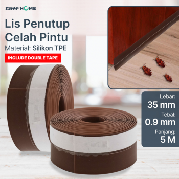 TaffHOME Lis Penutup Celah Pintu Penghalang Debu Door Bottom Seal - EACC25