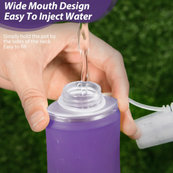 Gambar produk TaffSPORT Botol Minum Soft Flask Foldable Sport Water TPU 250ml - TF-25