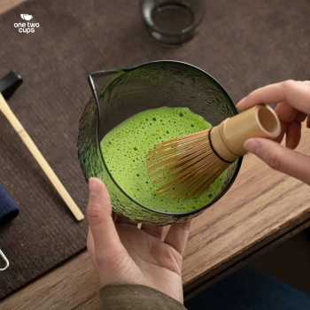 Gambar produk One Two Cups Mangkuk Teh Chawan Kaca Japanese Matcha Bowl 500ml - W5ML
