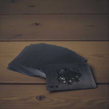 Gambar produk Black Diamond Kartu Poker Remi Plastik Waterproof Model 1 - K8356