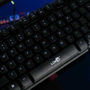 Gambar produk LDKai Gaming Keyboard RGB LED USB Wired - R260
