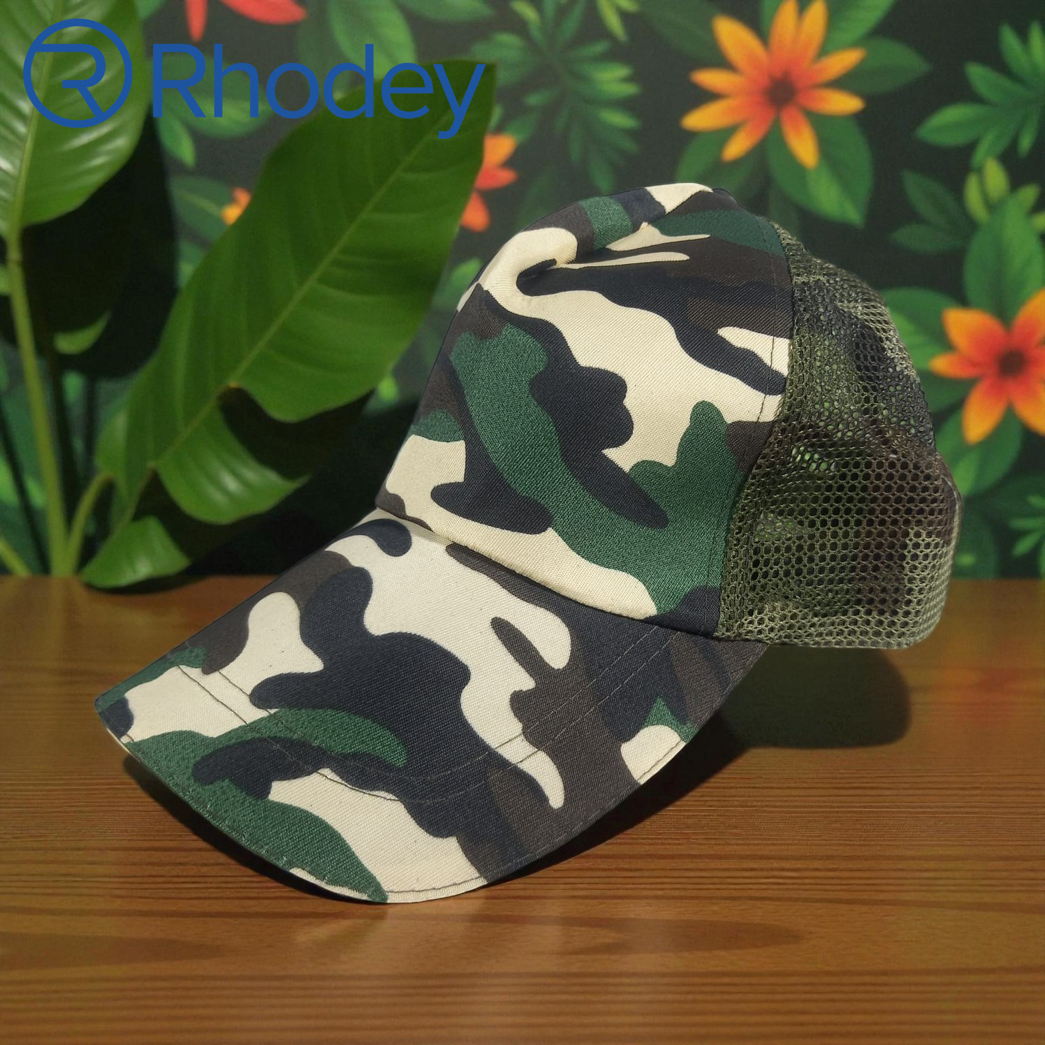 Gambar produk Rhodey Topi Trucker Jaring Mesh Hat Army Camouflage - S8R