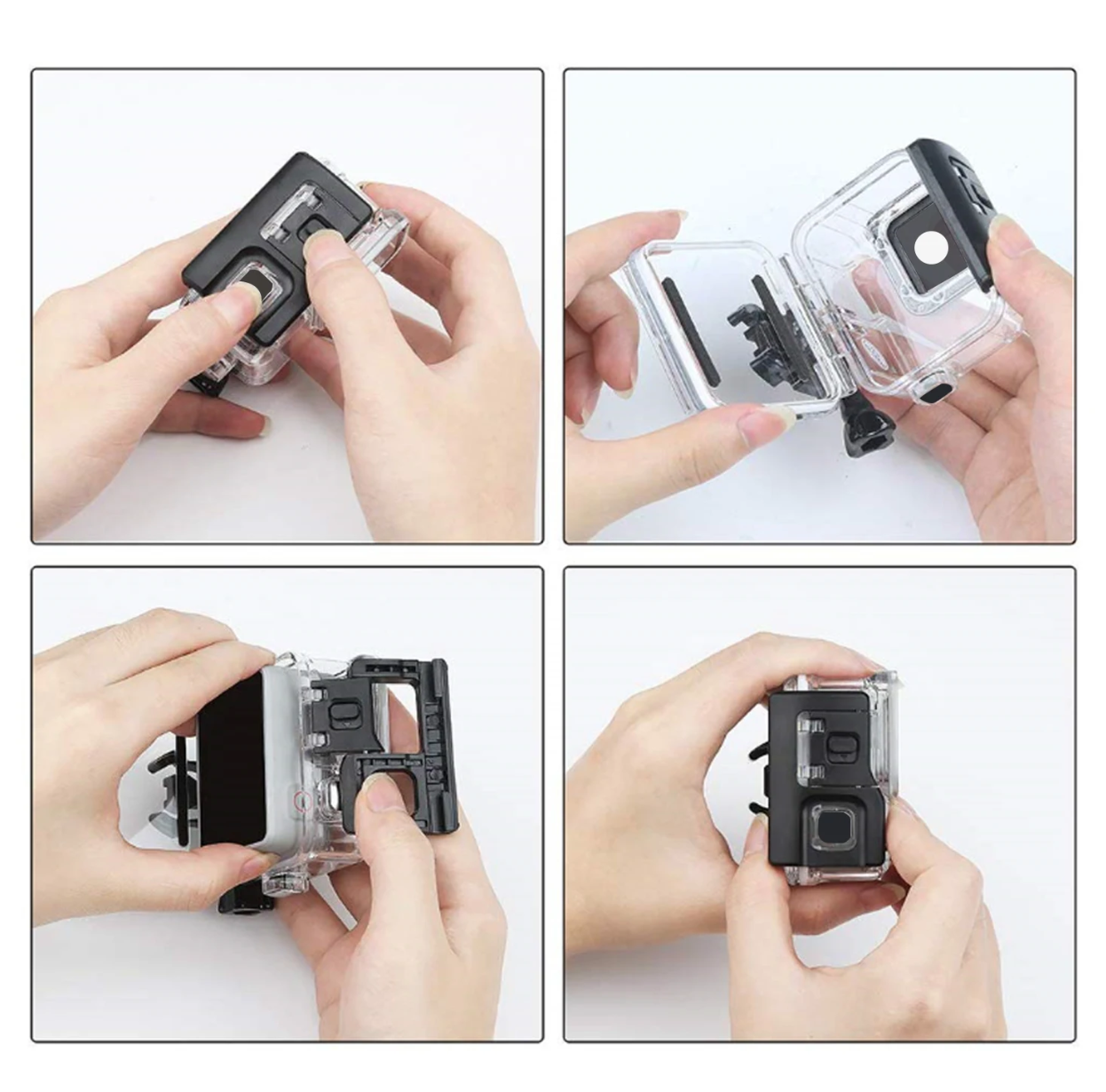 Gambar produk HONGDAK Underwater Waterproof Case 60 M for GoPro Hero 5/6/7 Normal Cover - GP0101